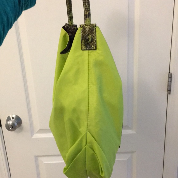 Reversible Falchi Green and Brown Bag - Picture 11 of 17